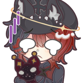 Scared Lune Holding Nox | made by puffingg on discord